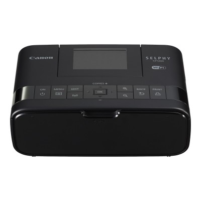 Canon 0599C001 SELPHY CP1200 Printer color dye sublimation 3.9 in x 5.8 in up to 0.6 min page color capacity 18 sheets USB Wi Fi n USB host