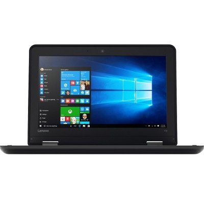 Lenovo 20GB000NUS ThinkPad 11e 20GB Celeron N3150 1.6 GHz Win 10 Pro 64 bit 4 GB RAM 128 GB SSD 11.6 1366 x 768 HD HD Graphics Wi Fi graphit