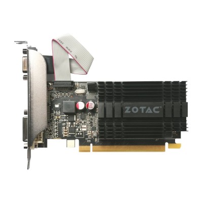 Zotac ZT 71301 20L GeForce GT 710 Graphics card GF GT 710 1 GB DDR3 PCIe 2.0 DVI D Sub HDMI fanless