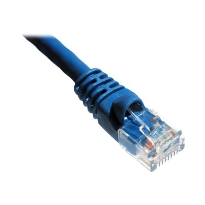 Axiom Memory C6AMB B25 AX Patch cable RJ 45 M to RJ 45 M 5.3 ft UTP CAT 6a IEEE 802.3an molded snagless stranded blue