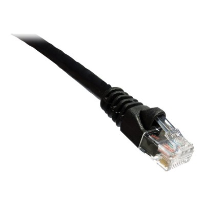 Axiom Memory C6AMB K50 AX Patch cable RJ 45 M to RJ 45 M 50 ft UTP CAT 6a IEEE 802.3an molded snagless stranded black