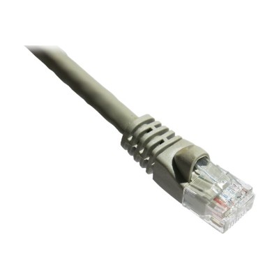 Axiom Memory C6AMB G25 AX Patch cable RJ 45 M to RJ 45 M 25 ft UTP CAT 6a IEEE 802.3an molded snagless stranded gray