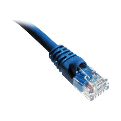 Axiom Memory AXG95783 Patch cable RJ 45 M to RJ 45 M 15 ft UTP CAT 6a molded snagless stranded blue