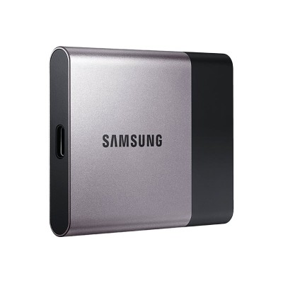 Samsung MU-PT1T0B/AM Portable SSD T3 MU-PT1T0B - Solid state drive - encrypted - 1 TB - external (portable) - USB 3.1 Gen1 - 256-bit AES Samsung MU-PT1T0B/AM Portable SSD T3 MU-PT1T0B - Solid state drive - encrypted - 1 TB - external (portable) - USB 3.1 Gen1 - 256-bit AES