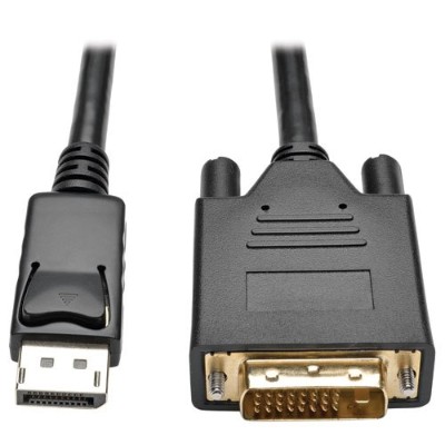 TrippLite P581-006-V2 DisplayPort 1.2 to DVI Active Adapter M/M 1920 x 1200 1080p 6' TrippLite P581-006-V2 DisplayPort 1.2 to DVI Active Adapter M/M 1920 x 1200 1080p 6'