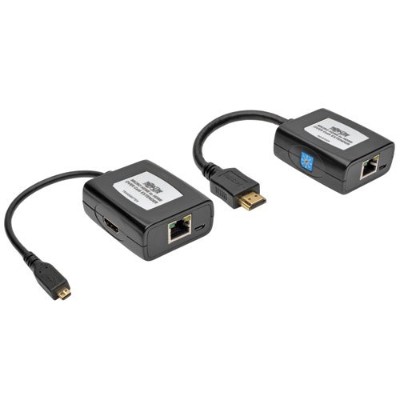 TrippLite B126 1A1 U MCRO Micro HDMI to HDMI over Cat5 Cat6 Extender Transmitter Receiver