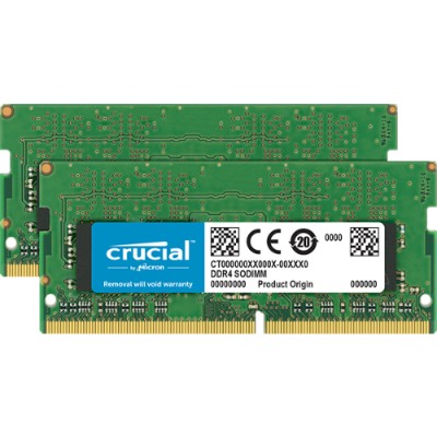 Crucial CT2K8G4SFS824A DDR4 16 GB 2 x 8 GB SO DIMM 260 pin 2400 MHz PC4 19200 CL17 1.2 V unbuffered non ECC