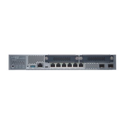 Juniper Networks SRX320 SRX320 Services Gateway - Security appliance - 8 ports - GigE HDLC Frame Relay PPP MLPPP MLFR - desktop