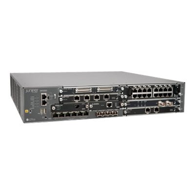 Juniper Networks SRX550-645AP-M SRX550 Services Gateway - Security appliance - GigE HDLC Frame Relay RS-232 PPP X.21 V.35 RS-449 MLPPP FRF.15 FRF.16