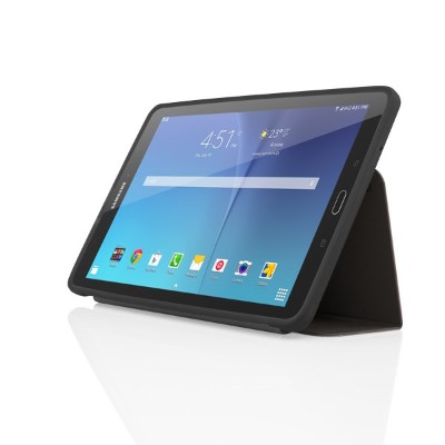 Incipio SA-683-BLK Clarion Translucent Protective Folio for Samsung Galaxy Tab E - Black Incipio SA-683-BLK Clarion Translucent Protective Folio for Samsung Galaxy Tab E - Black