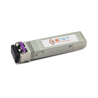 ENET Solutions SFP GIG LH40 ENC Alcatel Lucent SFP GIG LH40 Compatible 1000BASE EX SFP 1310nm 40km DOM Duplex LC SMF For Data Networking Optical Network 1
