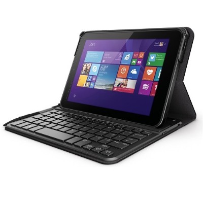 HP Inc. K8P76AA ABA Keyboard and folio case Bluetooth US graphite black for Pro 408 G1 Pro Tablet 408 G1