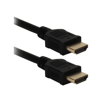 QVS HDG 5MC High Speed HDMI with Ethernet cable HDMI M to HDMI M 16.4 ft shielded black 4K support