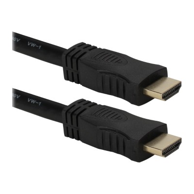 QVS HDG 20MC High Speed HDMI with Ethernet cable HDMI M to HDMI M 66 ft shielded black 4K support