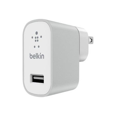 Belkin F8M731DQSLV MIXIT Home Charger Power adapter 2.4 A USB power only silver