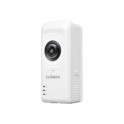 Edimax IC 5150W IC 5150W Network surveillance camera color 2 MP 1920 x 1080 fixed focal audio wireless Wi Fi LAN 10 100 MJPEG H.264 DC 12