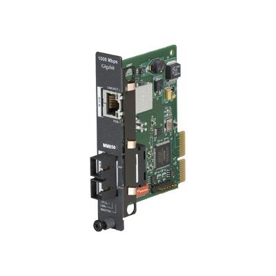 Black Box LGC5108C R4 High Density Media Converter System II Layer 1 Module Fiber media converter Gigabit Ethernet 1000Base SX 1000Base TX RJ 45 SC