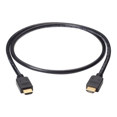 Black Box VCB-HDMI-002M Premium - HDMI with Ethernet cable - 24 AWG - HDMI Type A (M) to HDMI Type A (M) - 6.6 ft Black Box VCB-HDMI-002M Premium - HDMI with Ethernet cable - 24 AWG - HDMI Type A (M) to HDMI Type A (M) - 6.6 ft