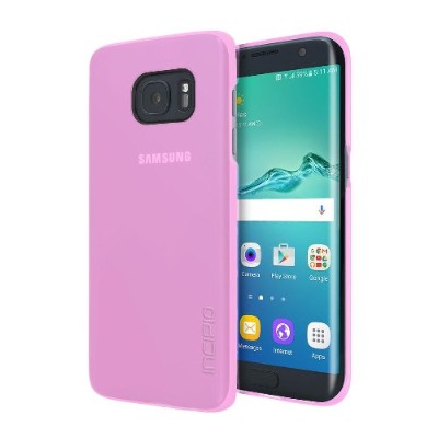 Incipio SA 741 PNK feather Pure Ultra Thin Clear Snap On Case for Samsung Galaxy S7 edge Pink