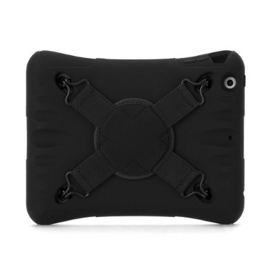 Griffin XX41953 Survivor CrossGrip Back cover for tablet silicone black for Apple iPad mini