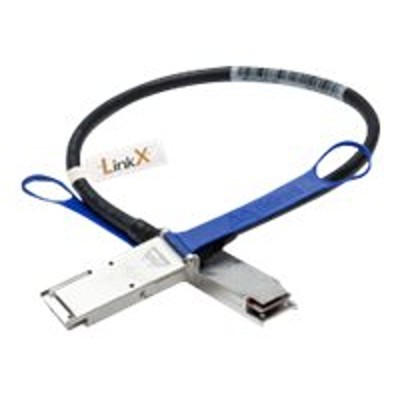 Mellanox Technologies MCP7H00 G01A LinkX Passive Copper Hybrid ETH InfiniBand cable QSFP28 M to QSFP28 M 5 ft SFF 8665 IEEE 802.3bj IEEE P802.3by