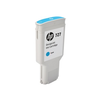 HP Inc. F9J76A 727 300 ml dye based cyan original DesignJet ink cartridge for DesignJet T1530 T1530 PostScript T2530 T930