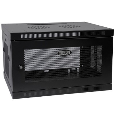 TrippLite SRW6UDP 6U Wall Mount Rack Enclosure Server Cabinet Switch Depth Deep - Rack enclosure cabinet - wall mountable - black - 6U - 19 TrippLite SRW6UDP 6U Wall Mount Rack Enclosure Server Cabinet Switch Depth Deep - Rack enclosure cabinet - wall mountable - black - 6U - 19
