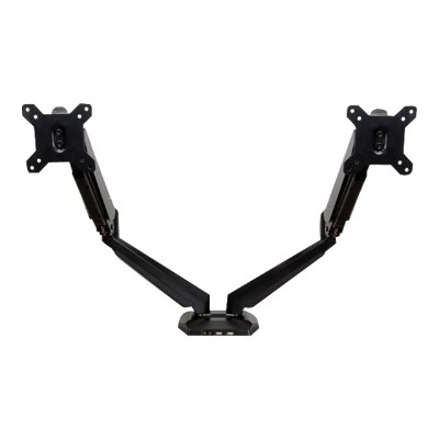 StarTech.com ARMSLIMDUO Dual Monitor Arm One Touch Height Adjustment Supports Two Monitors up to 30 Full Motion Articulating Arms