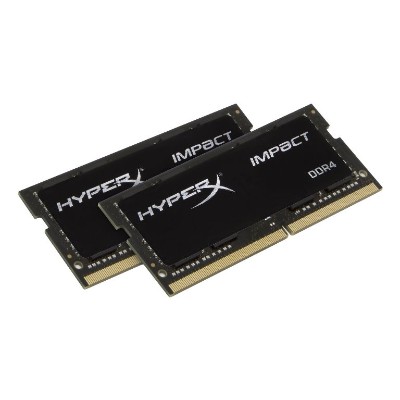 Kingston HX421S13IBK2 32 HyperX Impact DDR4 32 GB 2 x 16 GB SO DIMM 260 pin 2133 MHz PC4 17000 CL13 1.2 V unbuffered non ECC