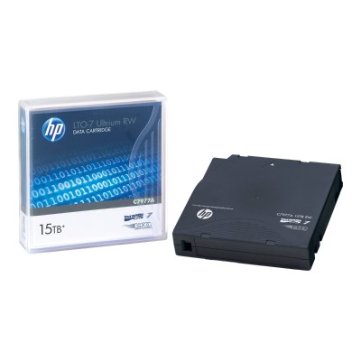 Hewlett Packard Enterprise C7977A Ultrium RW Data Cartridge - LTO Ultrium 7 - 6 TB / 15 TB - write-on labels - slate blue Hewlett Packard Enterprise C7977A Ultrium RW Data Cartridge - LTO Ultrium 7 - 6 TB / 15 TB - write-on labels - slate blue