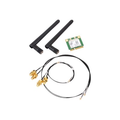 Shuttle WLN P WLN P WLAN kit Network adapter PCIe Half Mini Card 802.11b 802.11g 802.11n Bluetooth 4.0 802.11ac