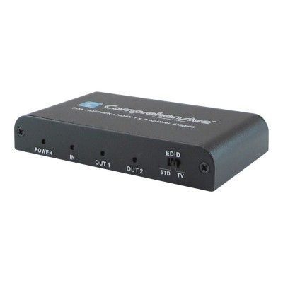 Comprehensive CDA-HD220EK Video/audio splitter - 2 x HDMI - desktop Comprehensive CDA-HD220EK Video/audio splitter - 2 x HDMI - desktop