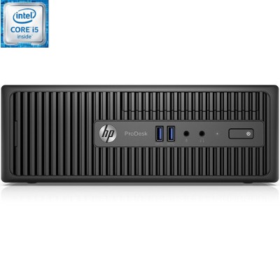 HP Inc. T4L81UT#ABA Smart Buy ProDesk 400 G3 Intel Core i5-6500 Quad-Core 3.20GHz Small Form Factor PC - 4GB RAM 500GB HDD Slim SuperMulti DVD Gigabit Ethern HP Inc. T4L81UT#ABA Smart Buy ProDesk 400 G3 Intel Core i5-6500 Quad-Core 3.20GHz Small Form Factor PC - 4GB RAM 500GB HDD Slim SuperMulti DVD Gigabit Ethern