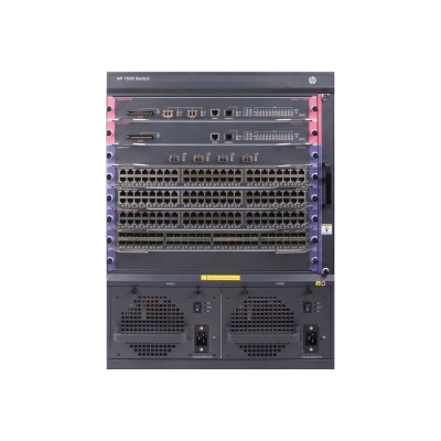 Hewlett Packard Enterprise JH332A 7506 Switch with 2x2.4Tbps Fabric and Main Processing Unit Switch managed rack mountable