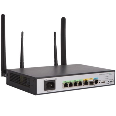 Hewlett Packard Enterprise JH298A#ABA MSR954-W 1GbE SFP LTE (AM) 2GbE-WAN 4GbE-LAN Wireless 802.11n CWv7 Router Hewlett Packard Enterprise JH298A#ABA MSR954-W 1GbE SFP LTE (AM) 2GbE-WAN 4GbE-LAN Wireless 802.11n CWv7 Router