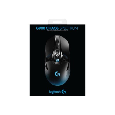 Logitech 910-004558 G900 Chaos Spectrum - Mouse - optical - 11 buttons - wireless wired - 2.4 GHz - USB wireless receiver Logitech 910-004558 G900 Chaos Spectrum - Mouse - optical - 11 buttons - wireless wired - 2.4 GHz - USB wireless receiver
