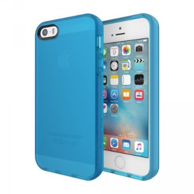 Incipio IPH 1439 TBU NGP Flexible Impact Resistant Case for iPhone SE Translucent Blue
