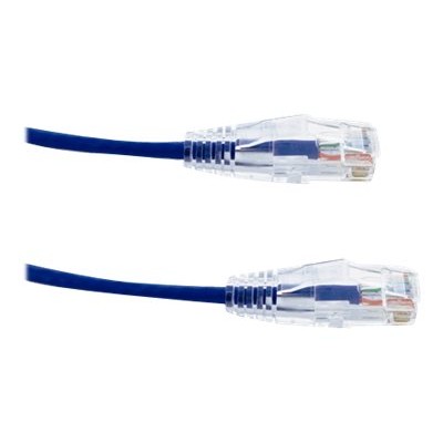 Axiom Memory C6BFSB B8 AX BENDnFLEX Ultra Thin Patch cable RJ 45 M to RJ 45 M 8 ft UTP CAT 6 snagless blue