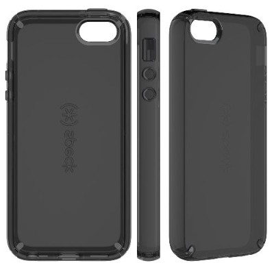 Speck Products 77157 5446 CandyShell Clear Case for iPhone SE iPhone 5s iPhone 5 Cases Onyx Black