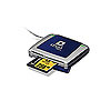 With all of the different types of memory cards available today  the Multi-Card Reader is the most versatile solution for transferring files to your computer.