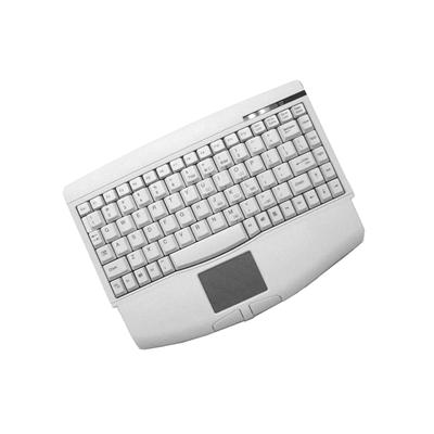 Adesso ACK-540PW Mini-Touch Keyboard with Touchpad - PS/2 - White Adesso ACK-540PW Mini-Touch Keyboard with Touchpad - PS/2 - White