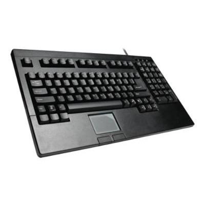 Adesso ACK-730PB Easy-Touch Keyboard with Touchpad - PS/2 - Black Adesso ACK-730PB Easy-Touch Keyboard with Touchpad - PS/2 - Black
