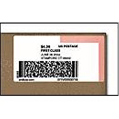 Dymo 30387 Internet Postage w Delivery Confirmation Labels Labels permanent adhesive black on white 2.3 in x 10 in 100 label s 1 roll s x 100 for