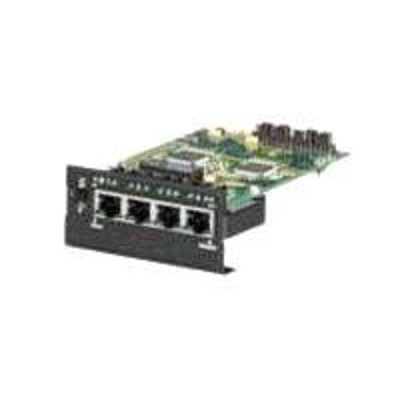 Black Box LE1425C Expansion module - 10/100 Ethernet x 4 - for Modular Fiber Switch Black Box LE1425C Expansion module - 10/100 Ethernet x 4 - for Modular Fiber Switch