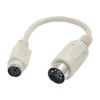 6 in. IBM Keyboard Adapter Cable 5 DIN M to 6 DIN F