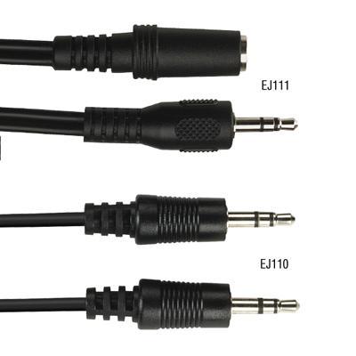 Black Box EJ110-0005 Audio cable - stereo mini jack (M) to stereo mini jack (M) - 5 ft - molded