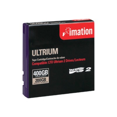 Click here to buy LTO2 Ultrium 200 400GB Tape Cartridge with Case by Imation.