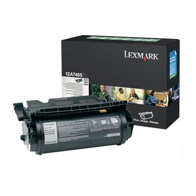 Lexmark 12A7465 High Yield black original toner cartridge LRP for T632 634 634dtn 32 X632 634