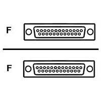 serial / parallel gender changer