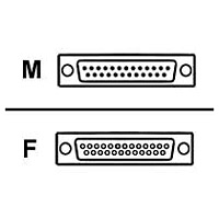 Belkin F4A602 Null modem adapter - DB-25 (F) to DB-25 (M) Belkin F4A602 Null modem adapter - DB-25 (F) to DB-25 (M)